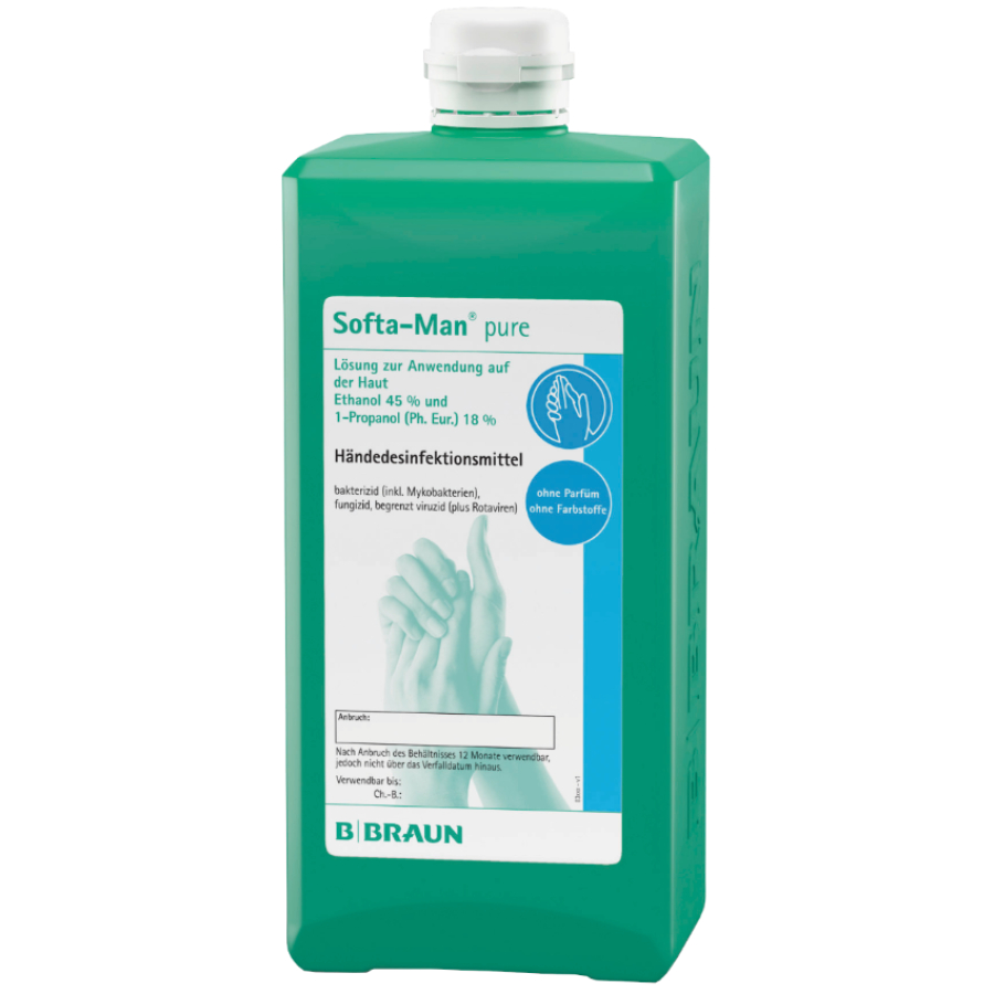 B.Braun Softa-Man pure - 1000 ml Spenderflasche