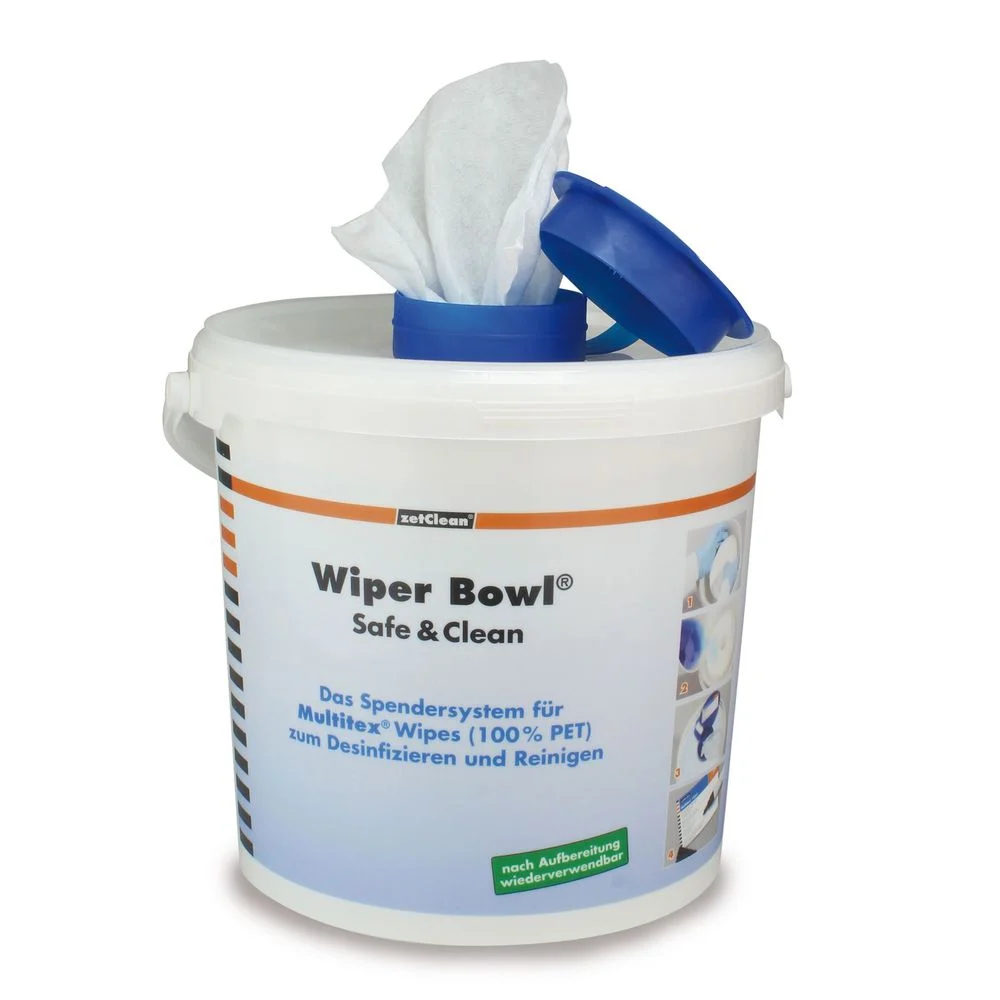ZVG zetclean Multitex Wipes 30 x 32 cm, Premium glatt - 8 Rollen