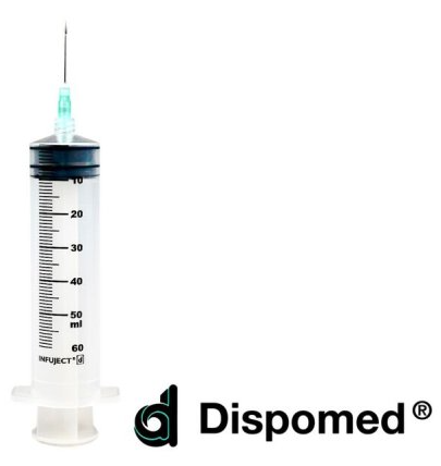 Dispomed Einmalspritze für Perfusion - 50 ml - 50 Stück