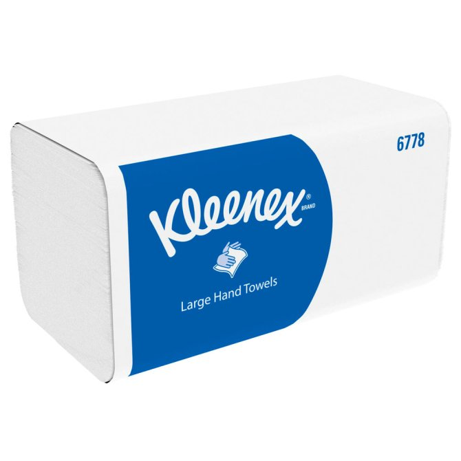Kimberly-Clark Papierhandtücher KLEENEX® Ultra 2-lagig, 21,5 x 31,5 cm - 1.860 Stück