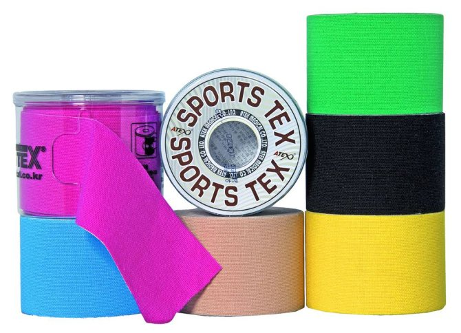 SPORTS-TEX Kinesio-Tape 5 m x 5 cm, Farbe haut , 1 ST