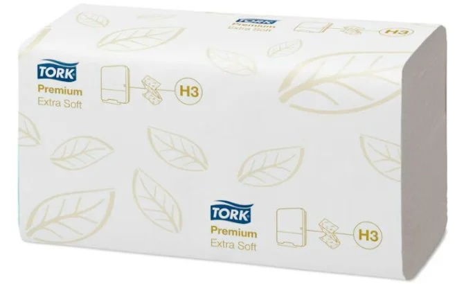 Tork Premium Handtuch extra weich - 23 x 23 cm -  1 Karton  á  3000 Stück