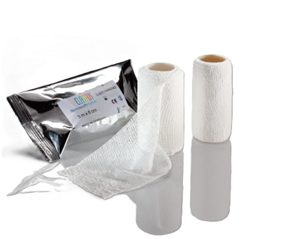 Elastus dermasoft Hydro - Zinkleimbinde 6 cm x  3 m - 10 Stück
