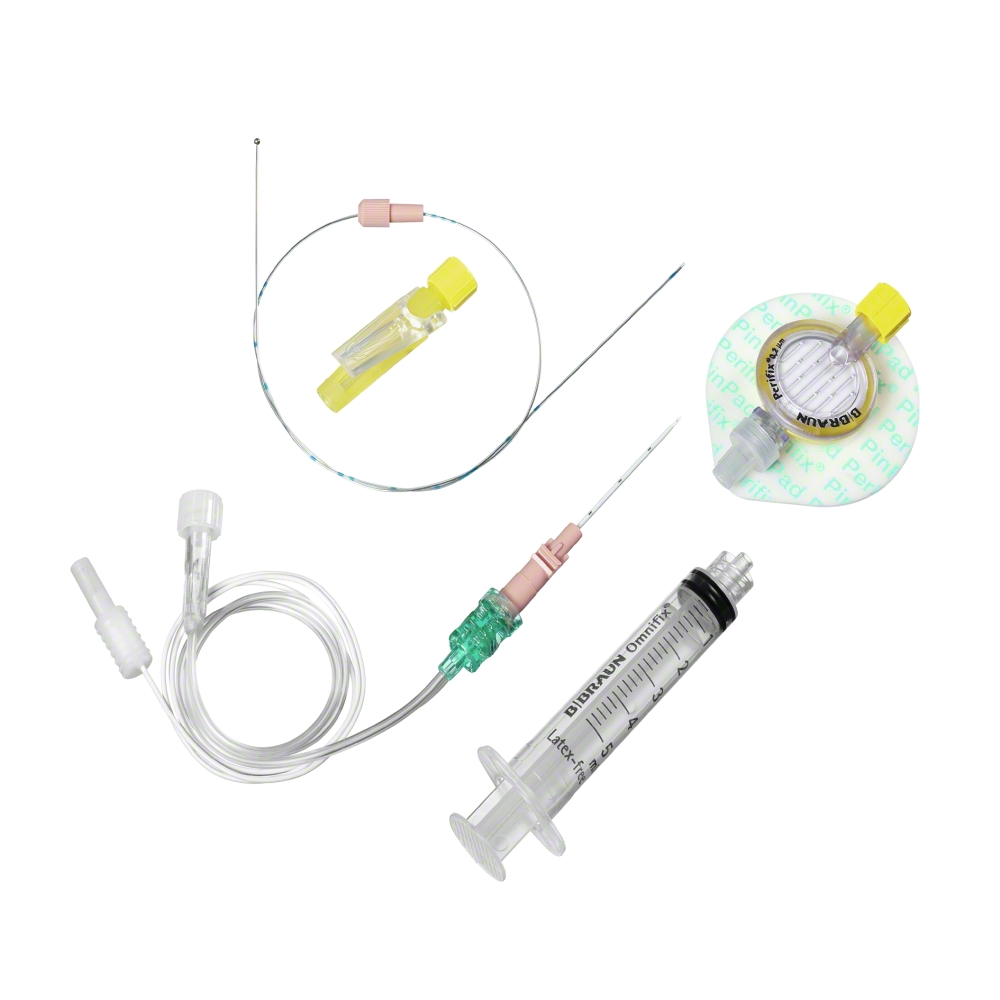 B. Braun Katheter-Set Contiplex® D - 18G x 2 1/8" - 1,3 x 55 mm- 10 Stück