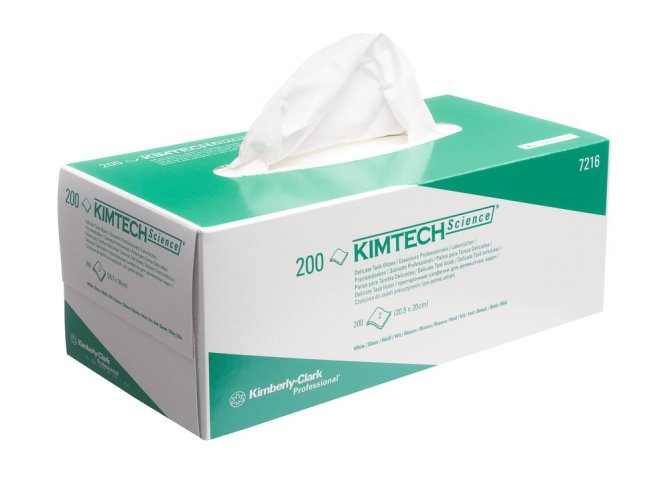 Kimtech Science Labortücher, weiß - 2-lagig, 20,5x20cm - 200 Tücher