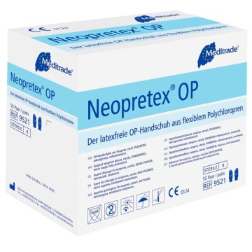 Meditrade Neopretex® OP-Handschuhe latexfrei 6 - 50 Paar