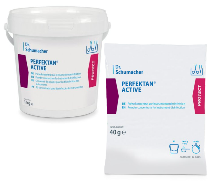 Dr. Schumacher PERFEKTAN® ACTIVE Instrumentendesinfektion - 1 kg Eimer