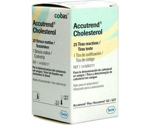Cholesterol Teststreifen für Accutrend® Plus - 25 Stück