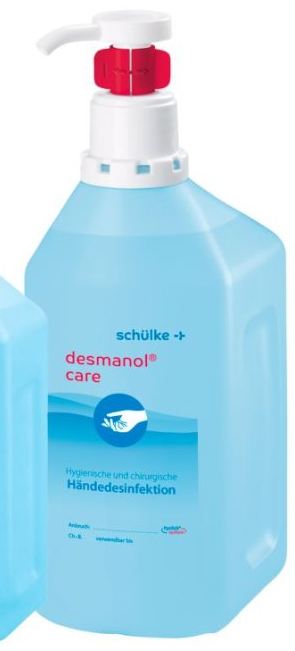 schülke Händedesinfektion desmanol® care - 500 ml - | Hyclick®System