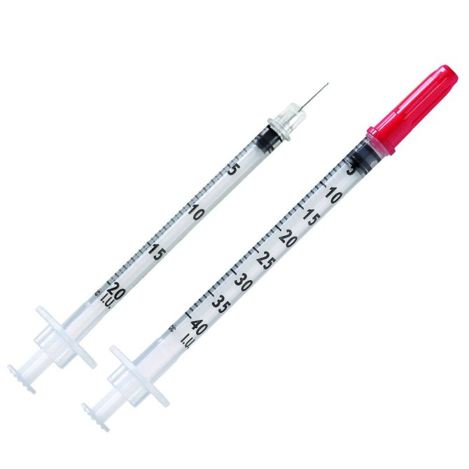 B. Braun Insulin-Spritze Omnican® 0,30 x 12 mm | F ; 1.0 ml; aufgesetzte Kanüle