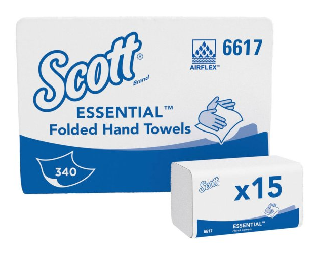 Kimberly Clark Scott® Essential™ Handtücher - 1 Karton  á  5100 Stück