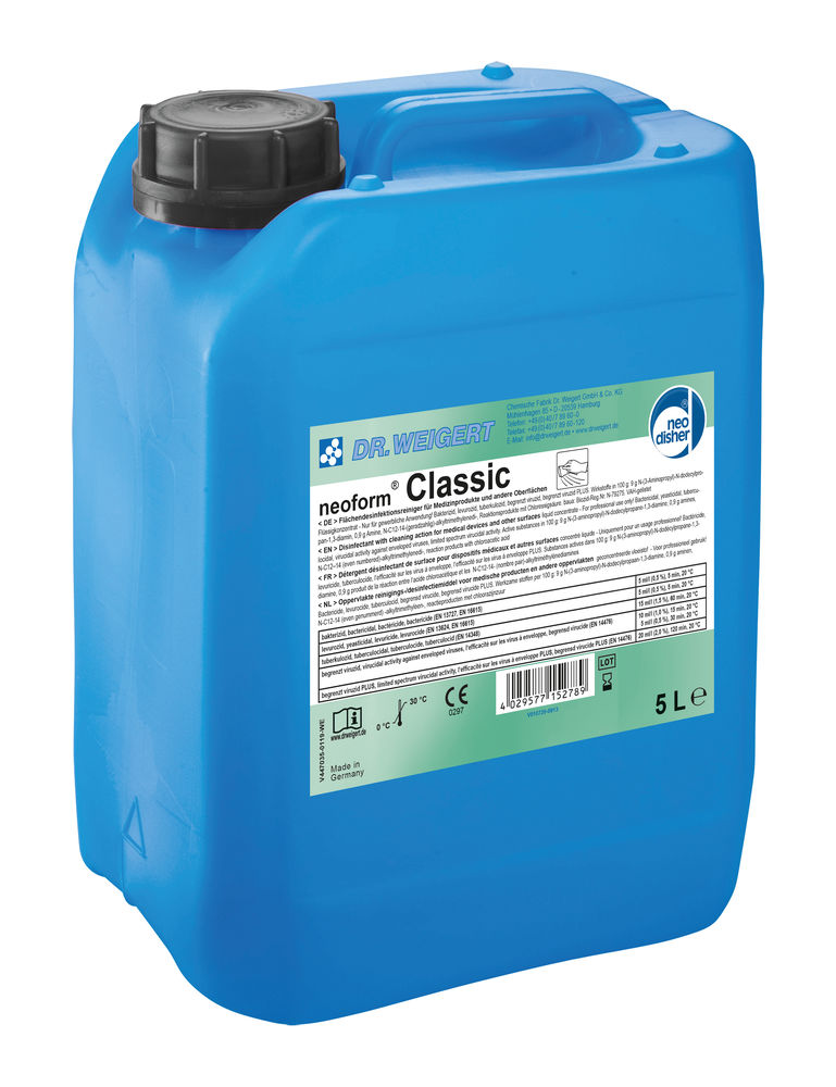 Dr. Weigert neoform® Classic Flächendesinfektion - 5 Liter