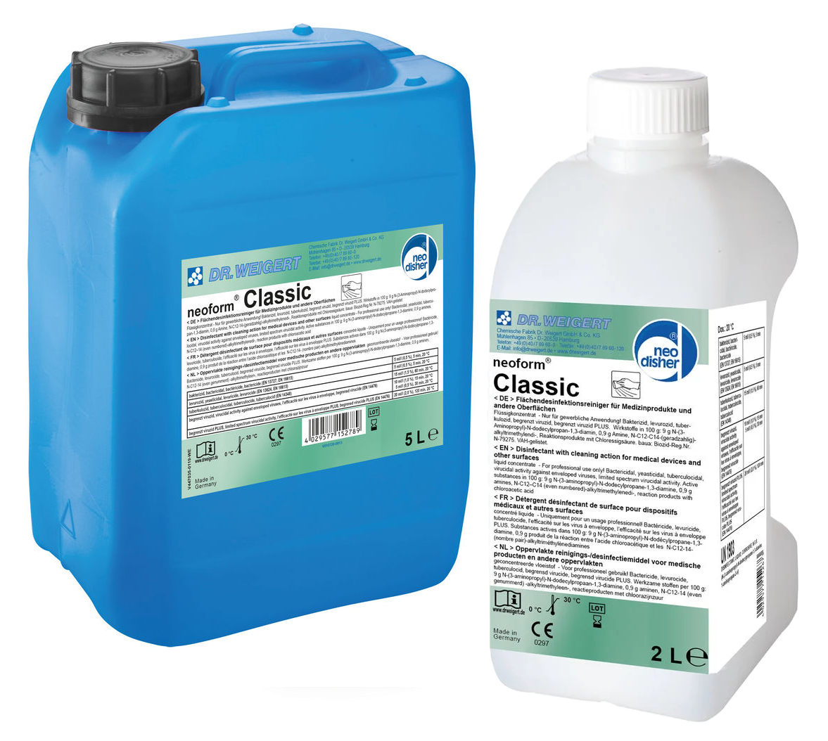 Dr. Weigert neoform® Classic Flächendesinfektion - 2 Liter