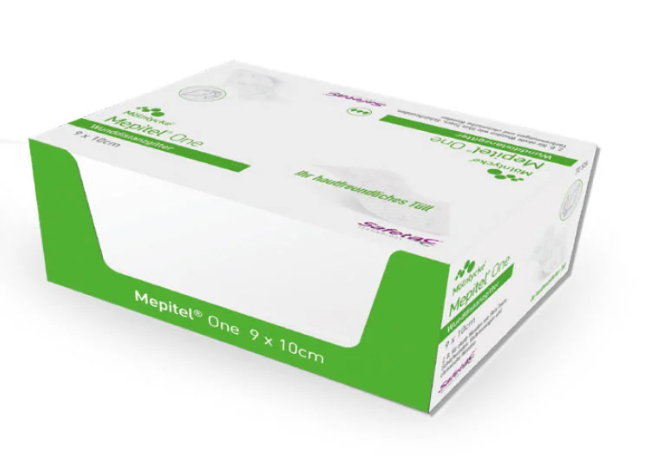 Mölnlycke Mepitel® One Silikontüll im Spender 9,0 x 10,0 cm - 70 Stück