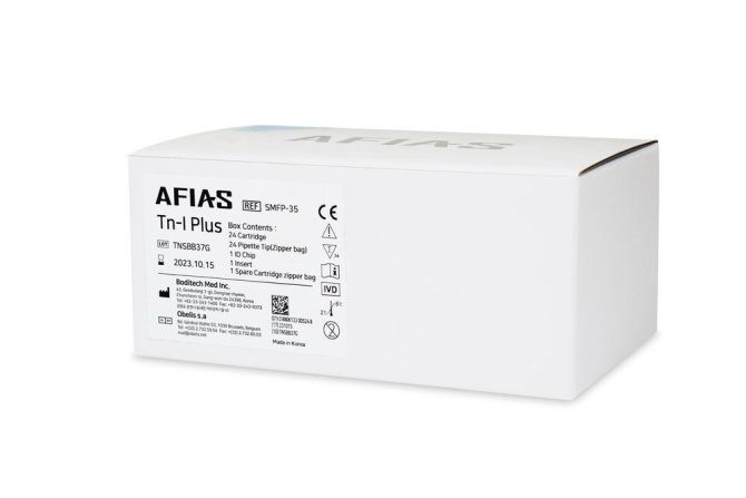 Hitado AFIAS Troponin 1 Plus Test - 24 Teste