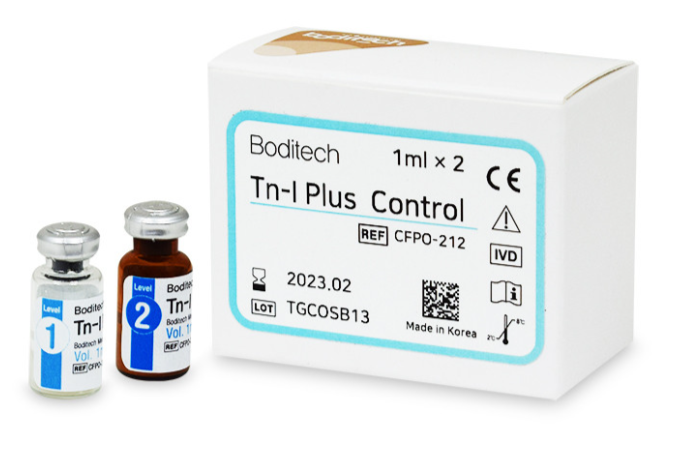 Hitado AFIAS Troponin 1 Plus Kontrollkit - 1 Pack  á  2 Stück