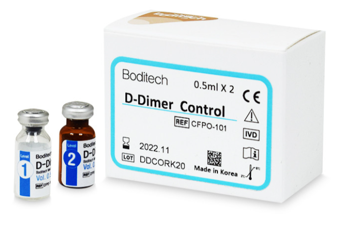 Hitado AFIAS D-Dimer Kontrollkit - 1 Pack  á  2 Stück