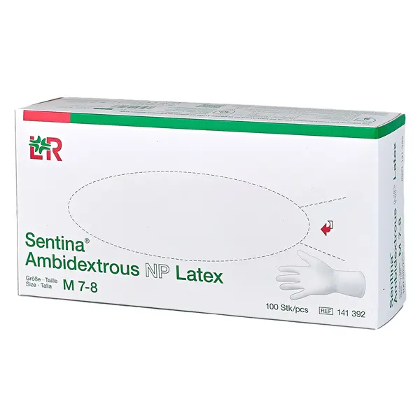 Lohmann & Rauscher Sentina® Latex Ambidextrous - Größe XS - 100 Stück