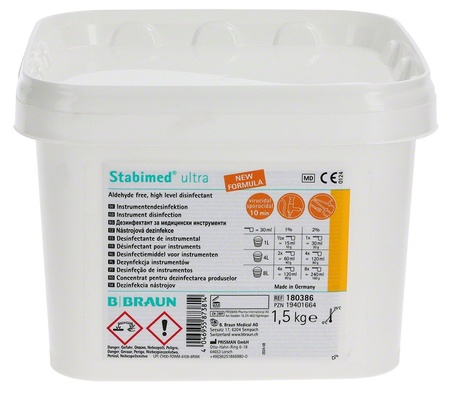 B.Braun Stabimed® ultra Instrumentendesinfektion 1.5 kg