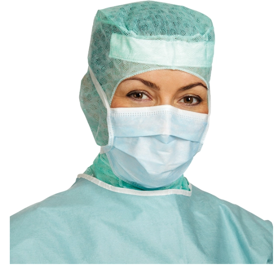 Mölnycke - Barrier OP-Maske Standard Farbe: blau - 60 Stück