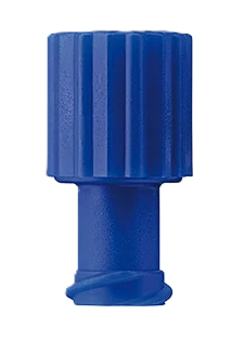 Fresenius Kombi-Stopfen blau - 100 Stück