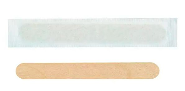 Holzmundspatel 150 x 18 mm, einzeln eingesiegelt - 50 Stück