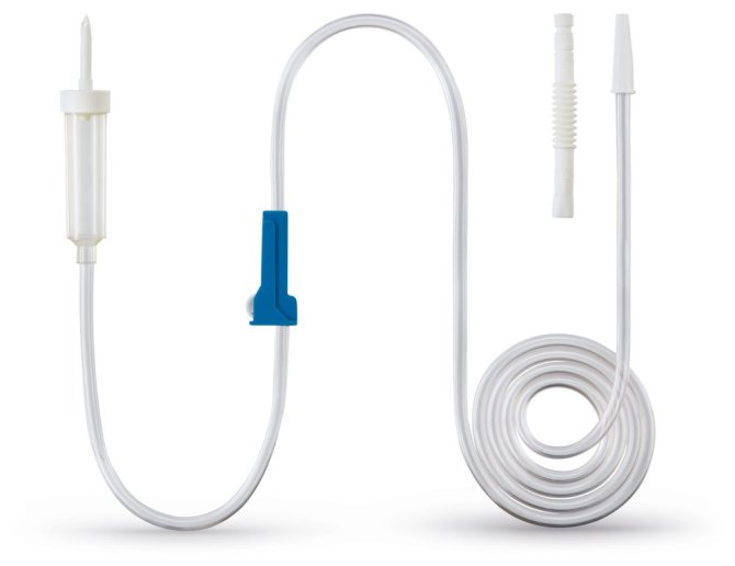 Fresenius Kabi - Überleitgeräte mit Dorn-Anschluss Überleitgerät 2 D/X - 15 Stück