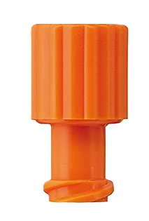 Fresenius Kombi-Stopfen orange - 100 Stück