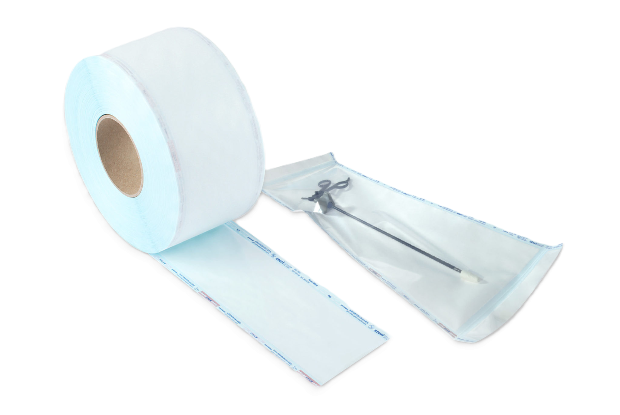 steriCLIN® Klarsichtschläuche, ohne Seitenfalte, Sterilisierverpackung 15.0 cm x 200 m 