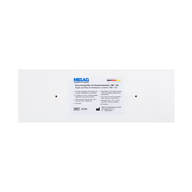 Einmal-Papierfilter für MELAG Sterilisierbehälter - 15M/15G