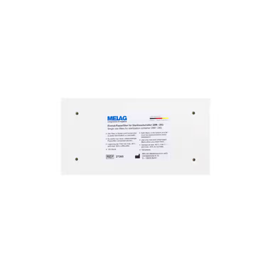 Einmal-Papierfilter 24,2 x 14,0 cm für Sterilisierbehälter 28M / 28G, 100