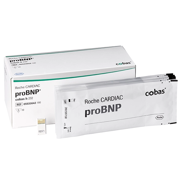 Cardiac Teste für Cobas H232 - Cardiac POC NT-proBNP-Test - 10 Teste