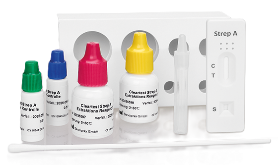 Cleartest light Strep-A Kassettentest - 5 Teste