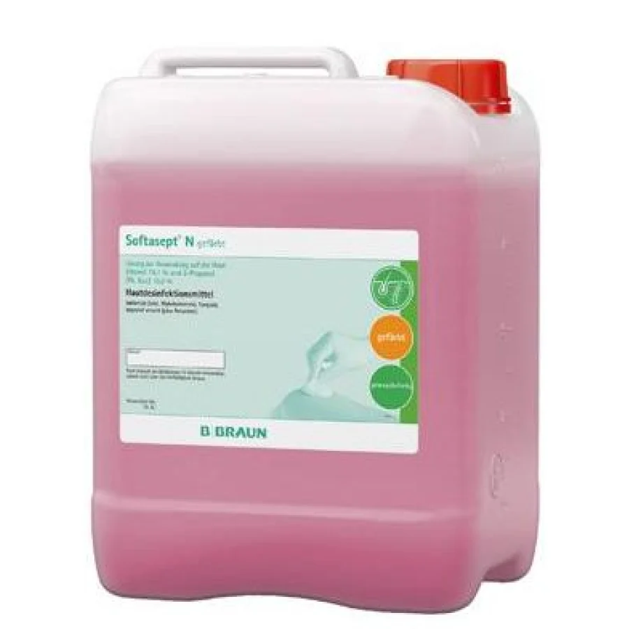 B.Braun Hautdesinfektion Softasept® N gefärbt - 5 Liter Kanister 