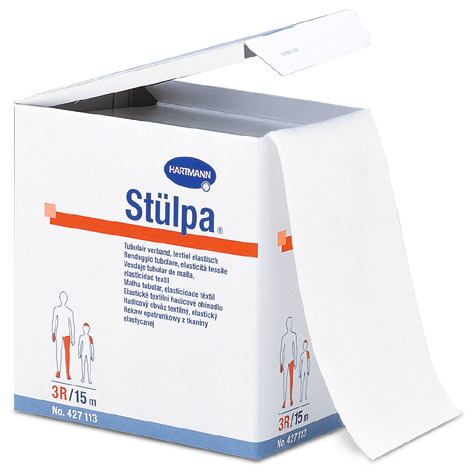 Stülpa Rollen Hartmann - 1,5 cm x 15 m - Gr. 0 R für Kinderfinger- & Zehenverbände