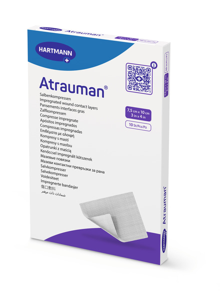 Atrauman Hartmann - 7,5 x 10 cm - 10 Stück
