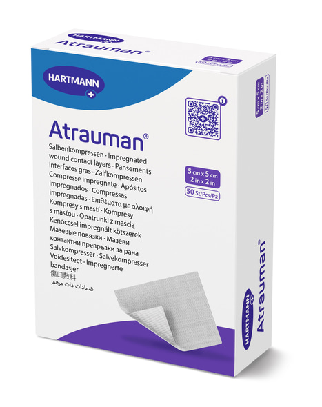 Atrauman Hartmann - 5 x 5 cm - 50 Stück