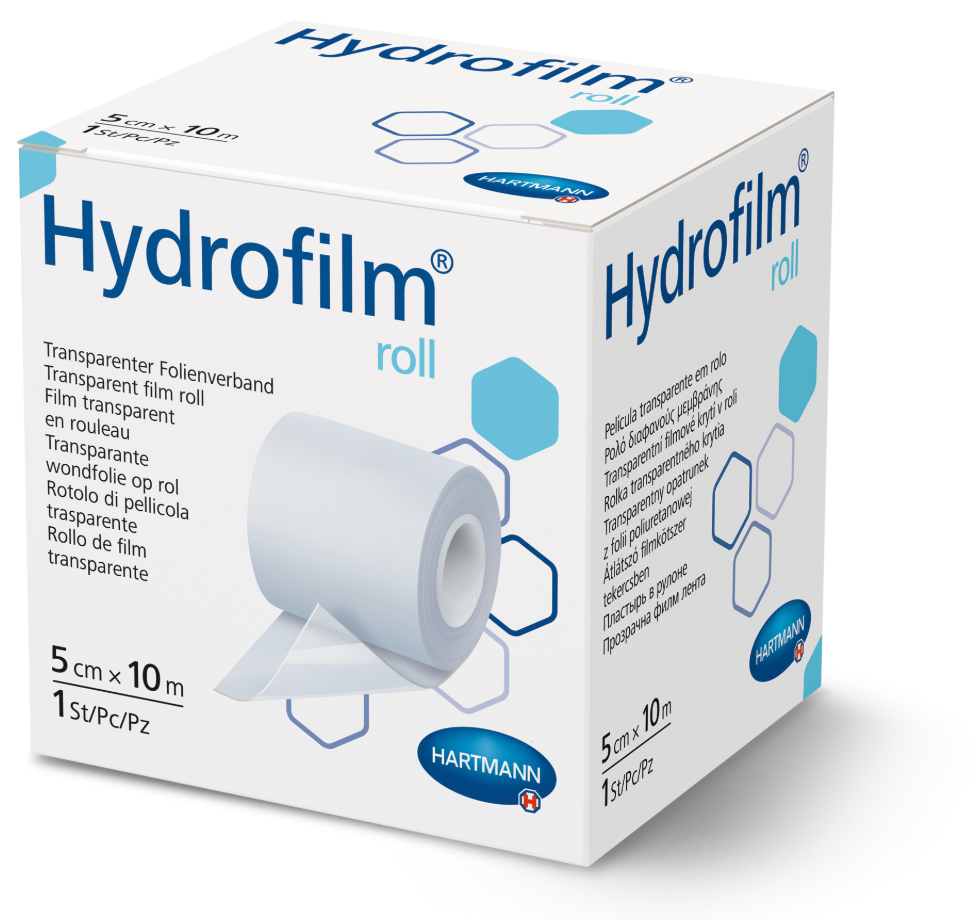 Hartmann transparentes Rollenpflaster Hydrofilm roll - 10 cm x 10 m