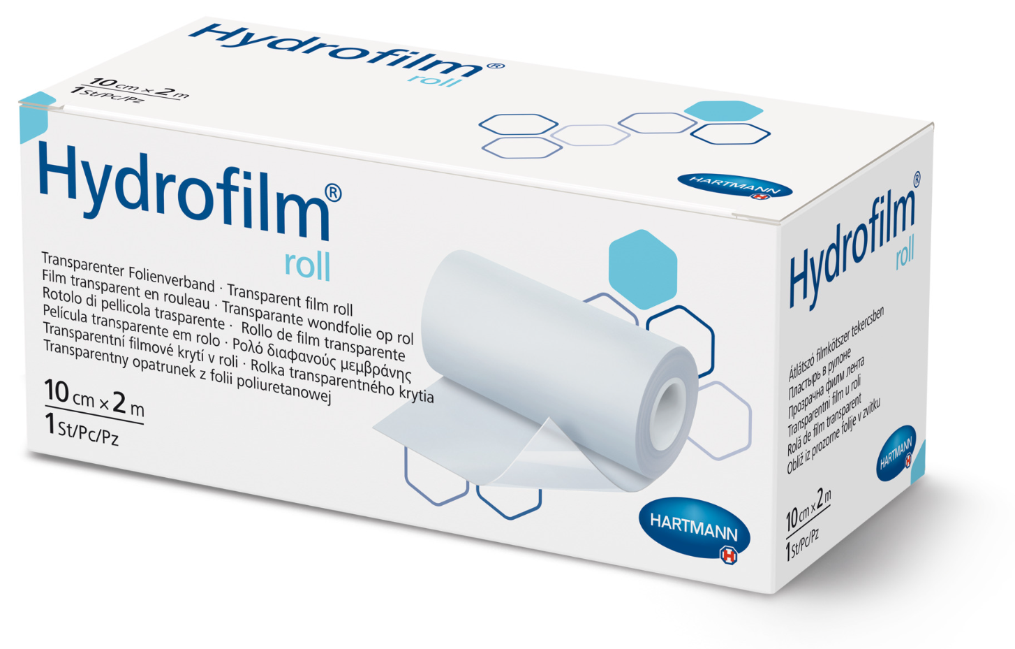 Hartmann transparentes Rollenpflaster Hydrofilm roll - 5 cm x 2 m 