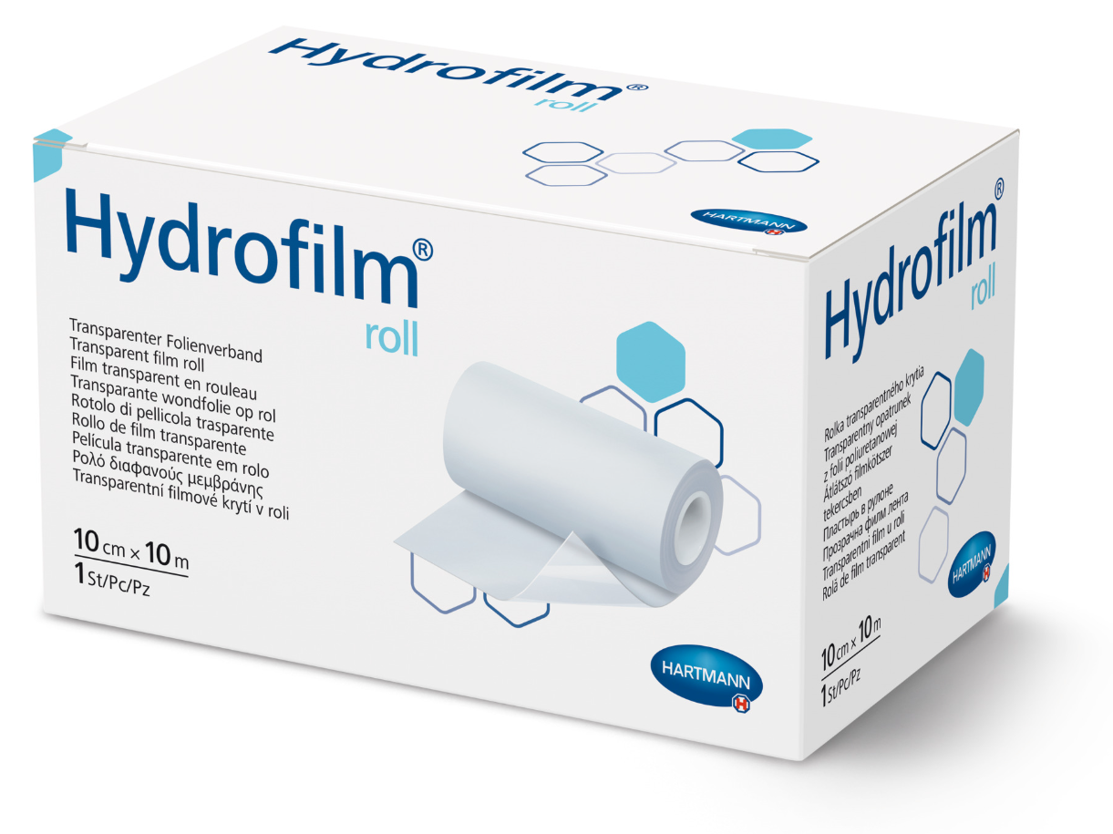 Hartmann transparentes Rollenpflaster Hydrofilm roll - 10 cm x 10 m 