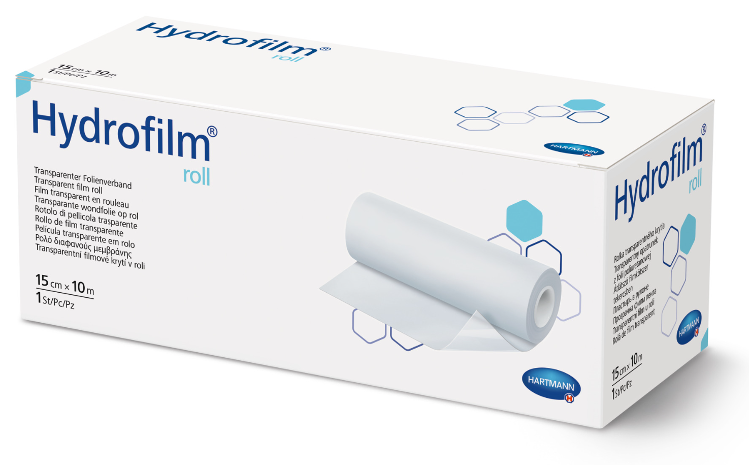Hartmann transparentes Rollenpflaster Hydrofilm roll - 20 cm x 10 m 