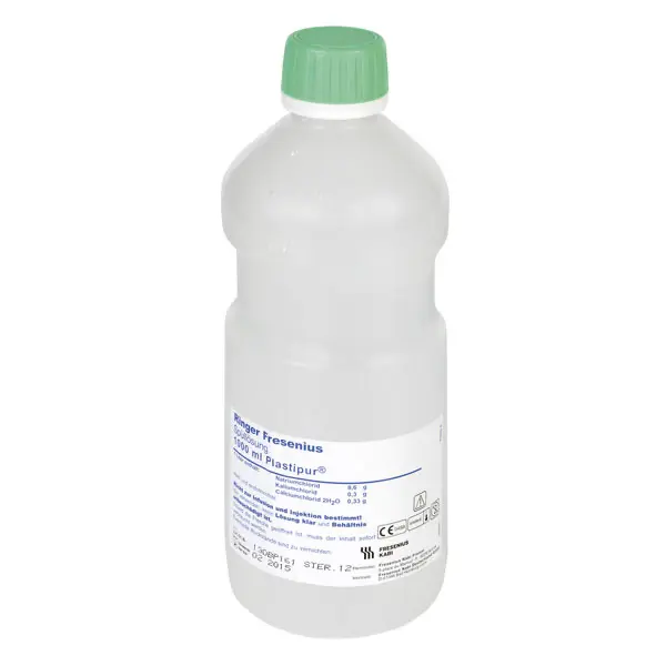 Ringerlösung - 1000 ml, Plastipur-Schraubflasche - 6 Flaschen