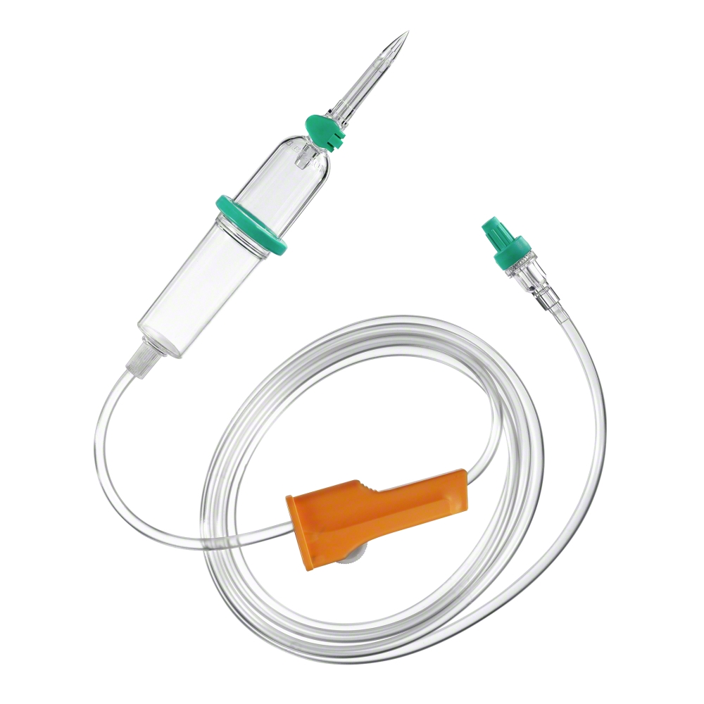 Infusionsbestecke - B.Braun - Intrafix SafeSet mit Rückschlagventil, 180 cm