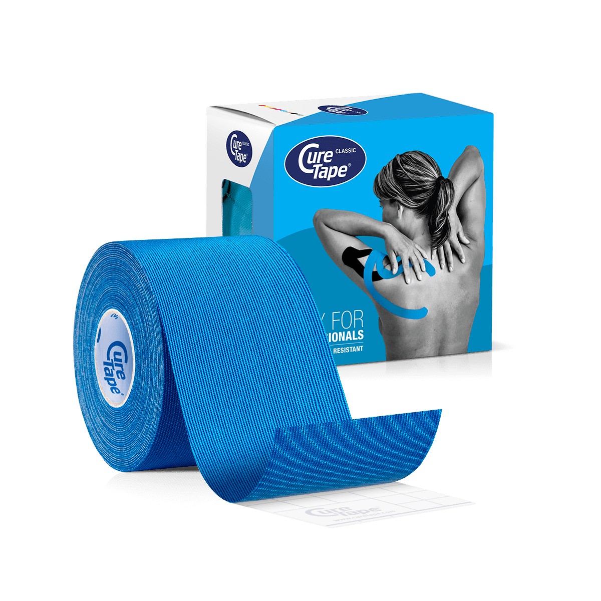 CureTape Classic Kinesiotape - 5 m x 5 cm - blau