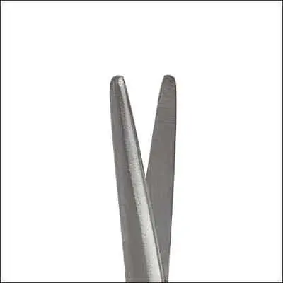 Fuhrmann Einmal-Schere Präparierschere stumpf/stumpf, 11,5 cm, gebogen - 25 Stück