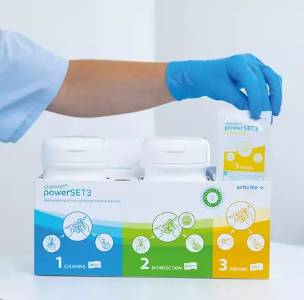 Schülke gigasept powerSET3 Aufbereitungsset für semikritische Medizinprodukte -  1 Set 
