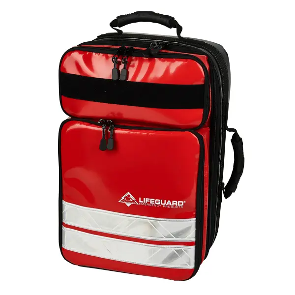 Lifebox Soft Backpack Junior (leer) - schwarz / rot - 1 Stück