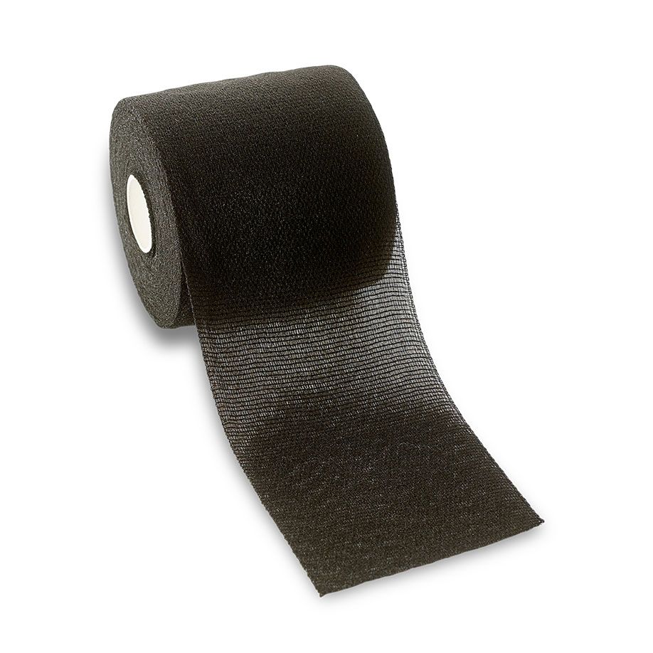 miro-haft fein color - elastische Fixierbinde fein - schwwarz - 8 cm x 20 m - 1 Stück