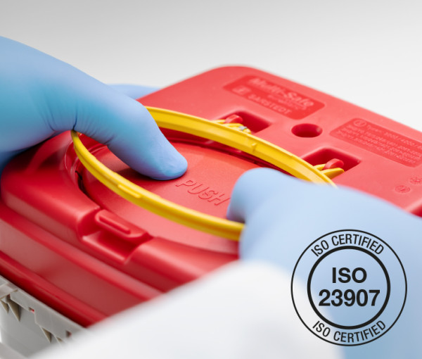 Sarstedt Multi-Safe twin plus Entsorgungsbox 2.0 L | recyceltes Polypropylen 