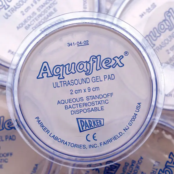 Parker Aquaflex Ultraschall Gel Pads - 2 x 9 cm - 6 Stück